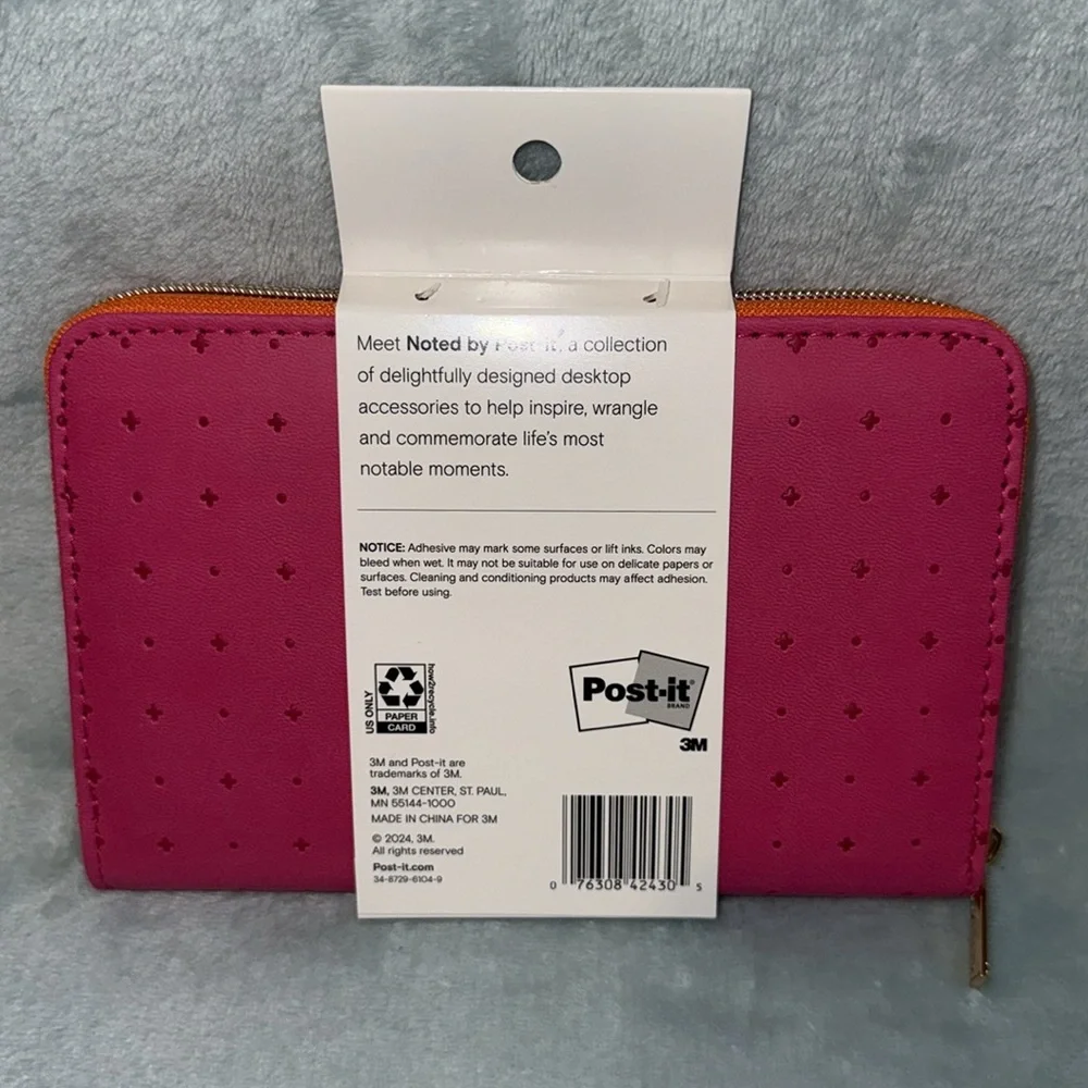 Post-It 3M Pink Pen Pouch